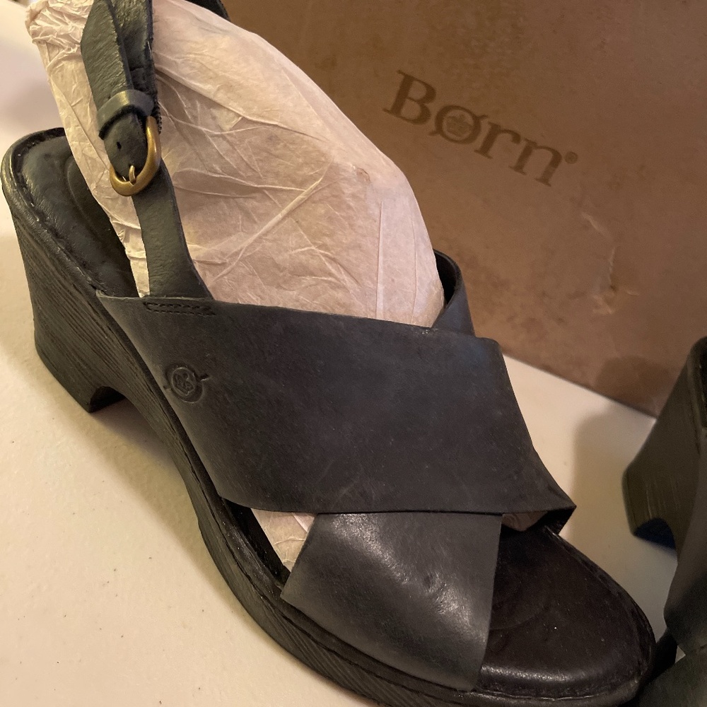 *New* Born Black Coralyn Sandals